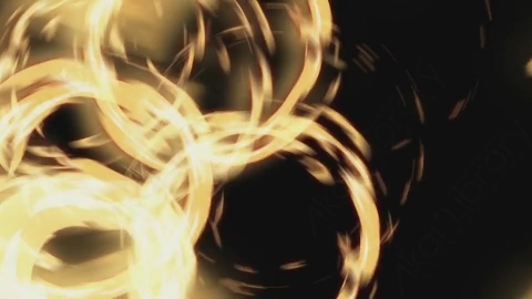 视频素材-卡通手绘火焰燃烧元素转场过渡fire_33_transition