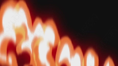 视频素材-卡通手绘火焰燃烧元素转场过渡fire_34_transition