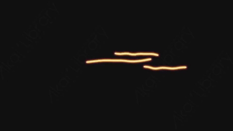 AE模板-手绘卡通发光涂鸦霓虹灯运动线条元素Straight_Lines_Motion_03