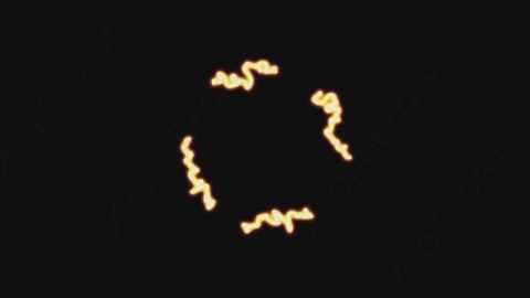 AE模板-手绘卡通发光涂鸦霓虹灯运动线条元素Wiggle_LinesMotion_03