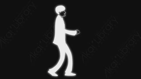 AE模板-卡通职业女性人物角色动作23_Character_Female_Side_WALK_with_PACKAGES_(10_secs)