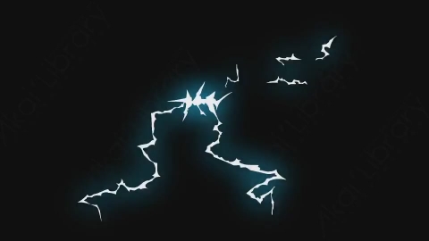 AE模板-卡通手绘动态Electric_01能量元素