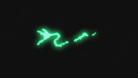 AE模板-卡通手绘能量闪电元素Electric_FX_01