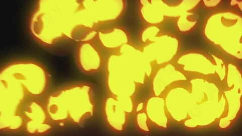 AE模板-卡通手绘火焰燃烧转场过渡Transition_-_V02_Explosion_001_Fire_Radial_Out