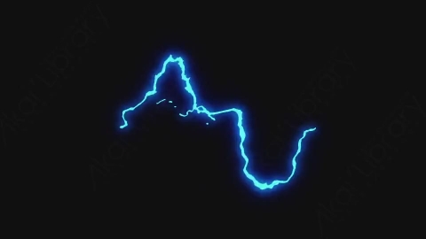 AE模板-卡通手绘闪电能量元素Lightning_2