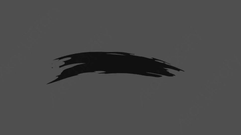 AE模板-卡通手绘毛刷元素Elements_-_Brush_003_Liquid_Right_noRSZ