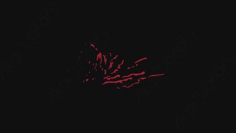 AE模板-卡通手绘液体飞溅元素Blood_Burst_3