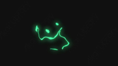 AE模板-卡通手绘能量闪电元素Electric_FX_03
