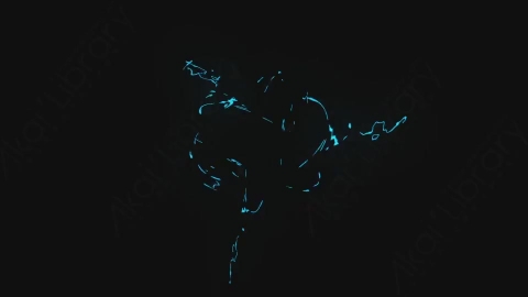 AE模板-卡通手绘动态闪电能量元素Electricity_(G1)_3