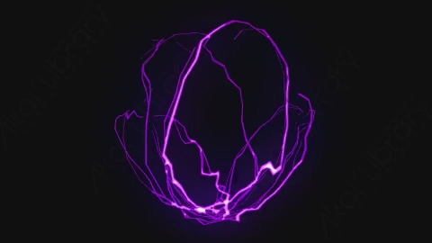 AE模板-卡通手绘动态闪电能量元素Lightnings_3