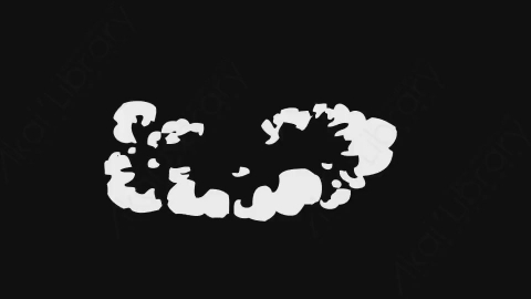 AE模板-卡通手绘烟雾元素Smoke_03