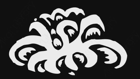 AE模板-卡通手绘动态烟雾元素Smoke_03
