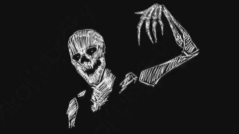 AE模板-卡通手绘骨头骨架动画元素Skeleton_04