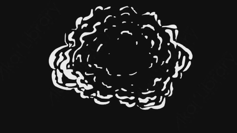 AE模板-卡通手绘动态烟雾元素Smoke_04