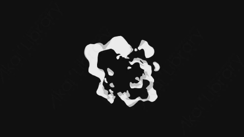 AE模板-卡通手绘动态烟雾元素Smoke_4