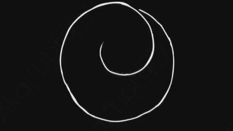 AE模板-卡通手绘螺旋线条动画元素Spirals_04