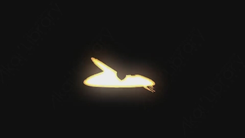AE模板-卡通手绘动态闪光线条元素Flash_Kick_5