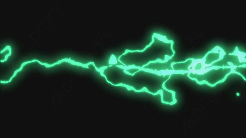 AE模板-卡通手绘能量闪电元素Electric_FX_06