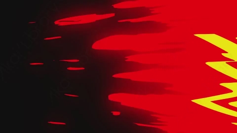 AE模板-卡通手绘动态Fire_02火焰元素