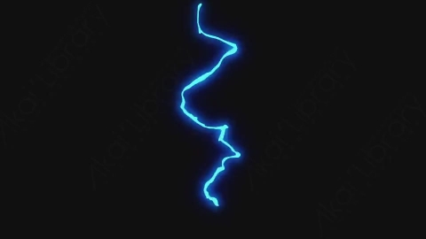 AE模板-卡通手绘闪电能量元素Lightning_6