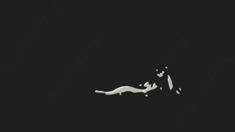 AE模板-卡通手绘液体飞溅元素Liquid_Splash_06