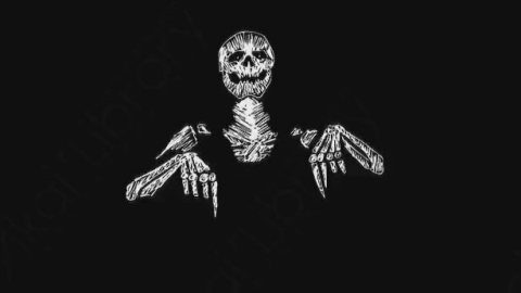 AE模板-卡通手绘骨头骨架动画元素Skeleton_06