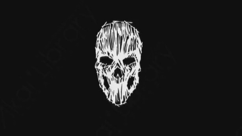 AE模板-卡通手绘骨头头骨动画元素Skull_06