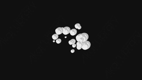 AE模板-卡通手绘动态烟雾元素Smoke_06