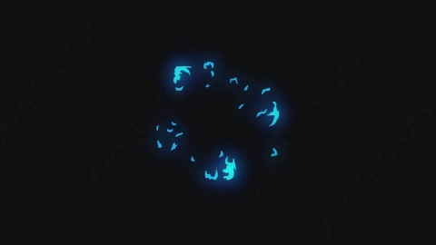 AE模板-卡通手绘能量能源爆炸元素Boom_7