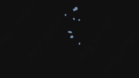 AE模板-卡通手绘液体飞溅元素Bubbles