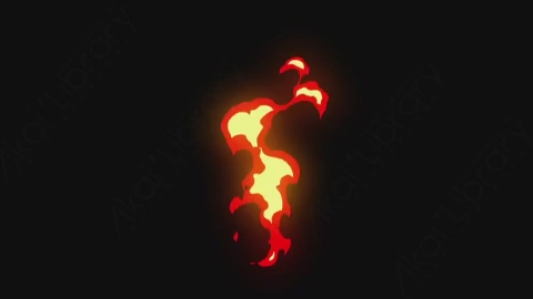 AE模板-卡通火焰燃烧元素Elements_-_Fire_007_Torch_Fireball_Up_noCT_noRSZ