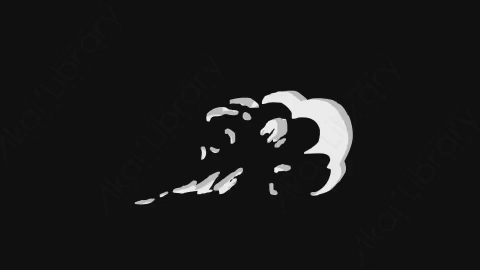 AE模板-卡通手绘动态烟雾元素Smoke_7