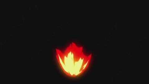 AE模板-卡通火焰燃烧元素Elements_-_Fire_008_Up_Projectile_Loop_noCT_noRSZ