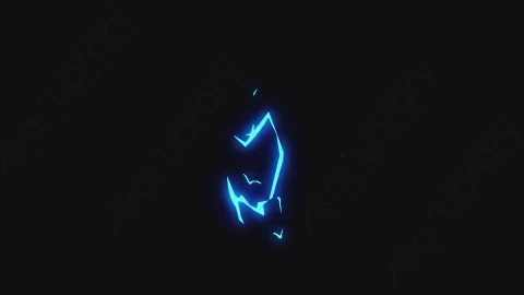 AE模板-卡通手绘闪电能量元素Lightning_8