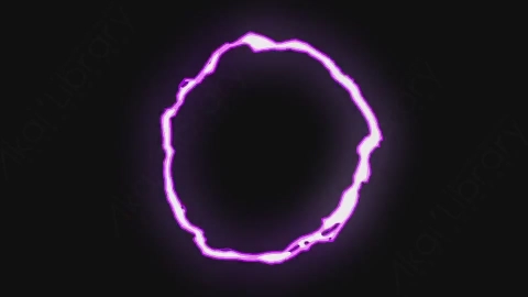 AE模板-卡通手绘动态闪电能量元素Lightnings_8