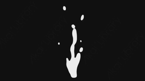 AE模板-卡通手绘液体飞溅元素Liquid_08