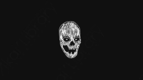 AE模板-卡通手绘骨头头骨动画元素Skull_08