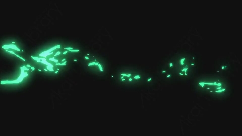 AE模板-卡通手绘能量闪电元素Electric_FX_09