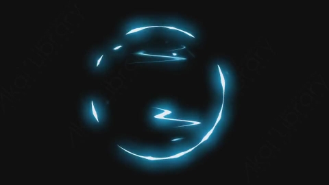 AE模板-卡通手绘能量爆炸元素Energy_Fields_09