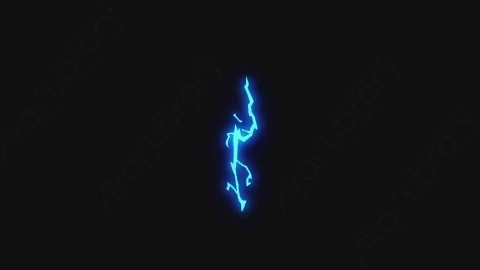 AE模板-卡通手绘闪电能量元素Lightning_9