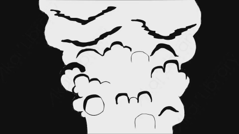 AE模板-卡通手绘动态烟雾元素Smoke_09