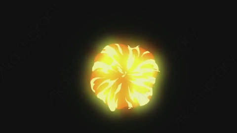 AE模板-卡通手绘动态火焰燃烧元素Fire_10