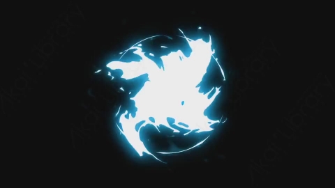 AE模板-卡通手绘能量爆炸元素Energy_Fields_11