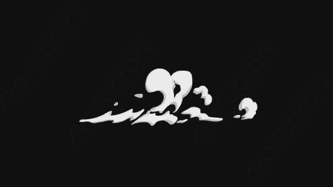 AE模板-卡通手绘动态烟雾元素Smoke_11