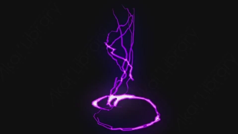 AE模板-卡通手绘动态闪电能量元素Lightnings_12