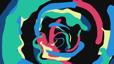 AE模板-卡通手绘液体元素转场过渡Liquid_12_in_&_out
