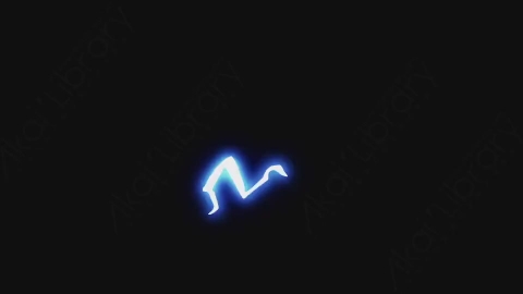 AE模板-卡通手绘闪电能量元素Lightning_13