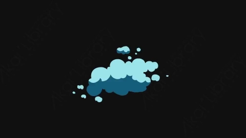 AE模板-卡通手绘动态烟雾元素Smoke_15