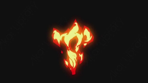 AE模板-卡通火焰燃烧元素Elements_-_Fire_016_Hit_Up_noCT_noRSZ