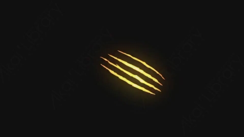 AE模板-卡通手绘动态闪光线条元素Flash_Kick_16